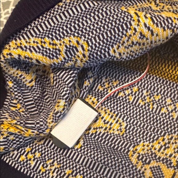 Nashville Predators Yellow Holiday Sweater - Picture 3 of 4